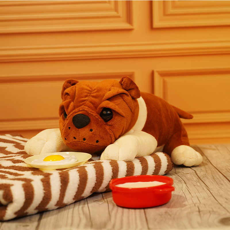 Bruno the Lazy Bulldog