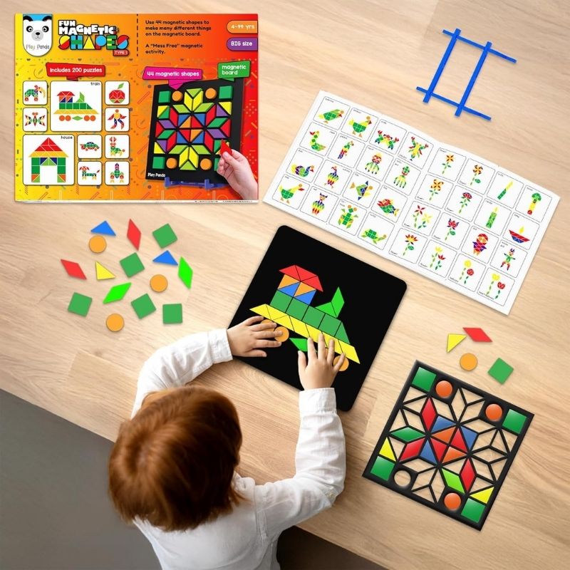 Fun Magnetic shapes Big Type 1