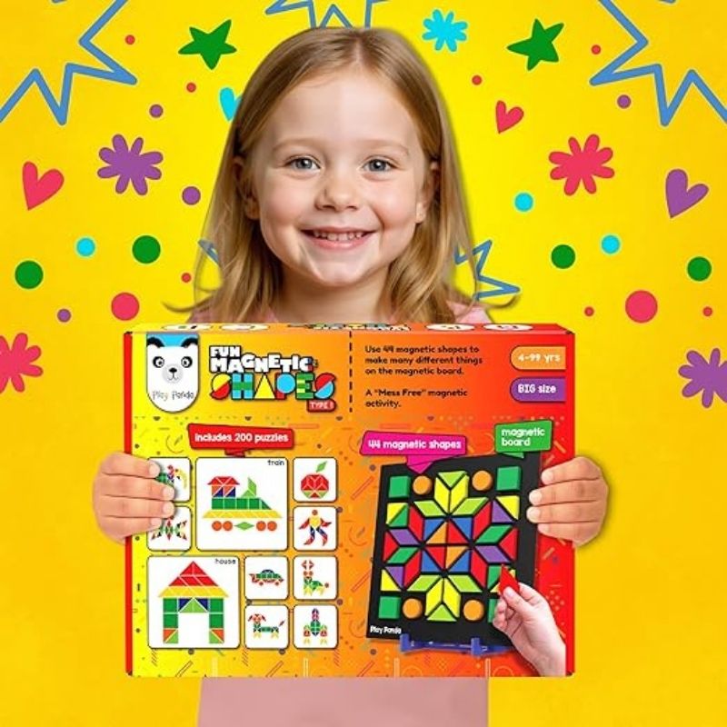 Fun Magnetic shapes Big Type 1