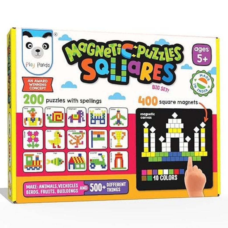 Magnetic puzzles Big Squares