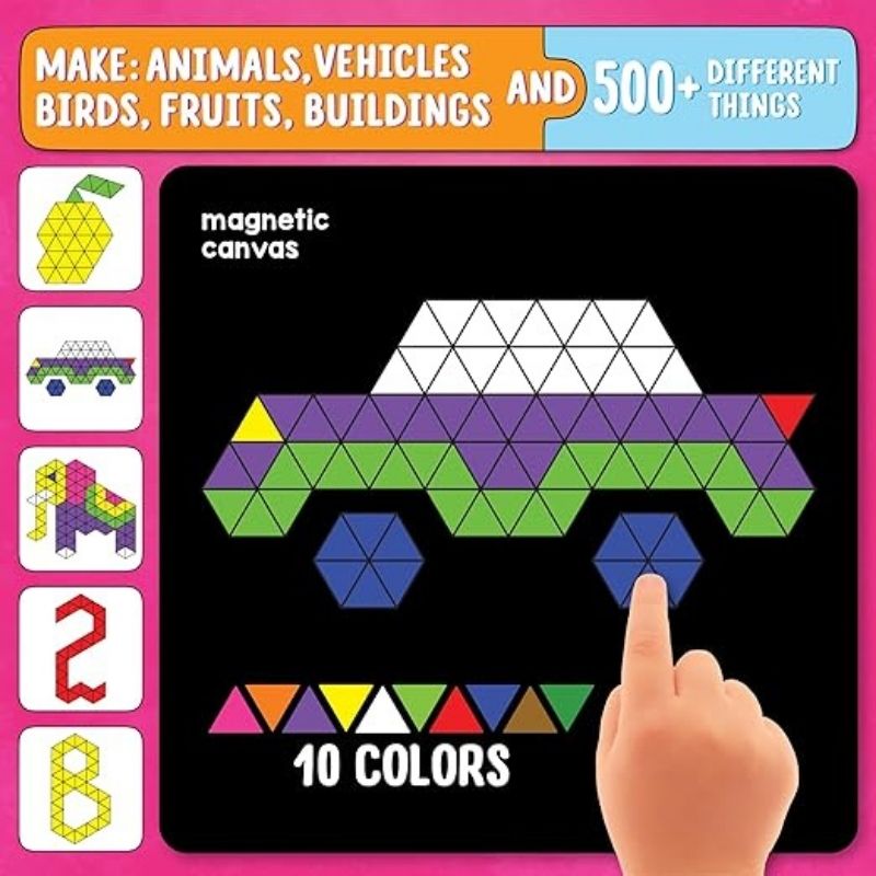 Magnetic puzzles Big Triangles