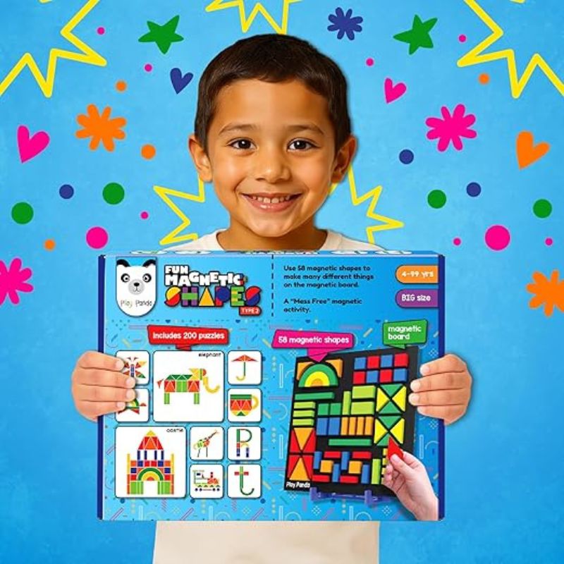 Fun Magnetic shapes Big Type 2