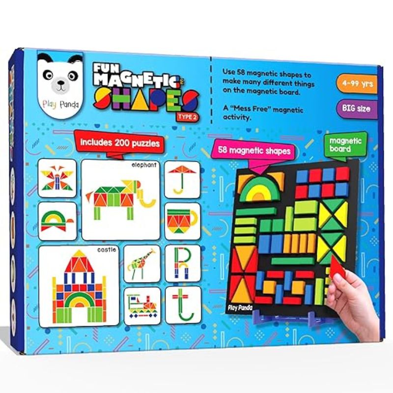 Fun Magnetic shapes Big Type 2