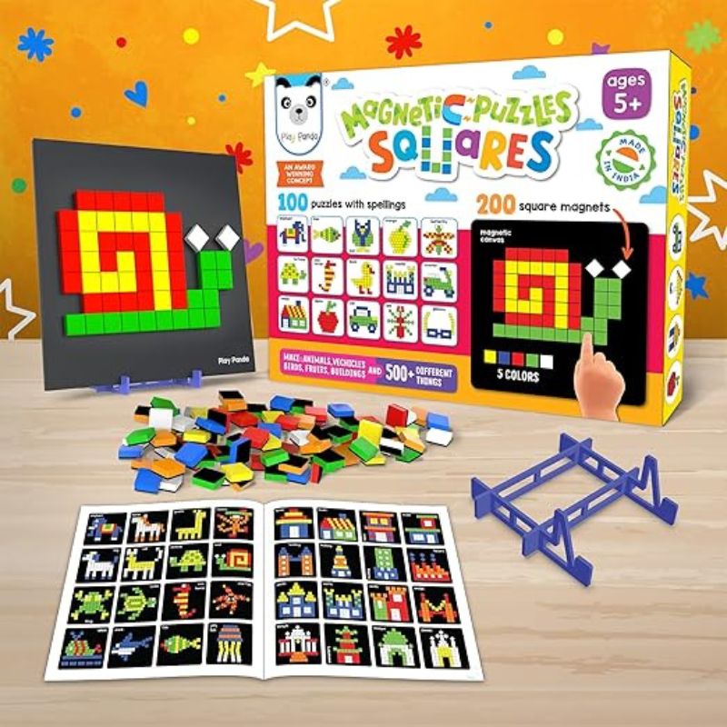 Magnetic puzzles Small Squares