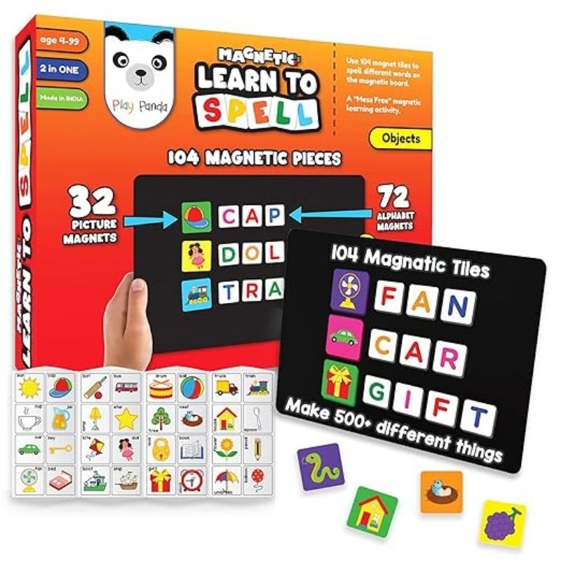 Magnetic Learn to Spell Objects