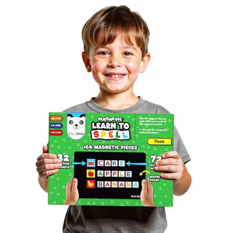 Magnetic Learn to Spell Food