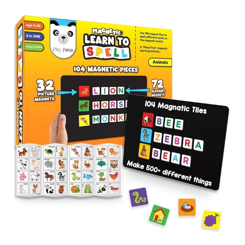 Magnetic Learn to Spell Animals
