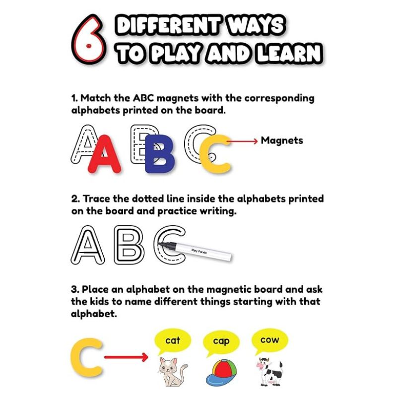 Magnetic Learn to Write  Capital Letters