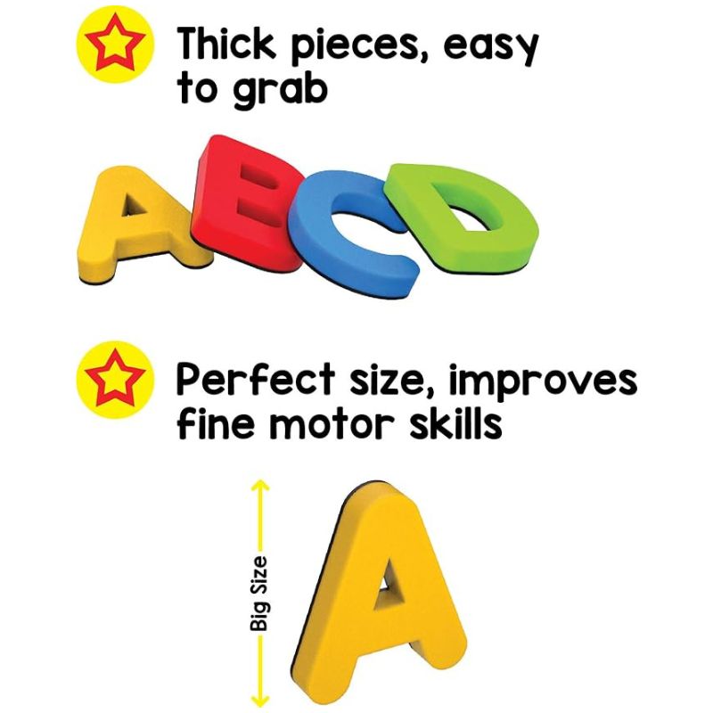 ABC Magnets 26 Capital Letters (blister) (Pack Of 12)