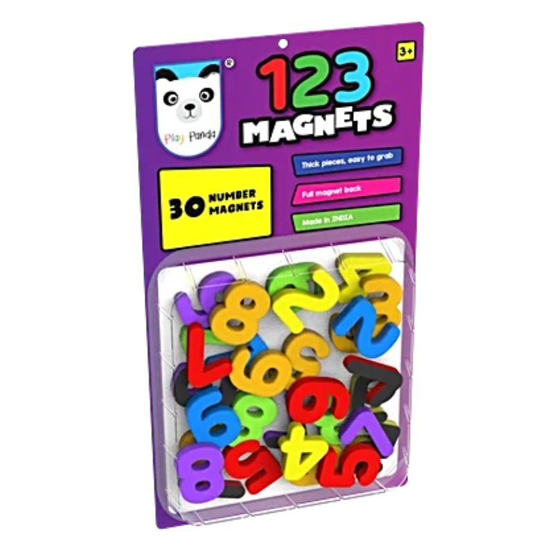 123 Magnets 30 Numbers Magnets (Pack Of 12)