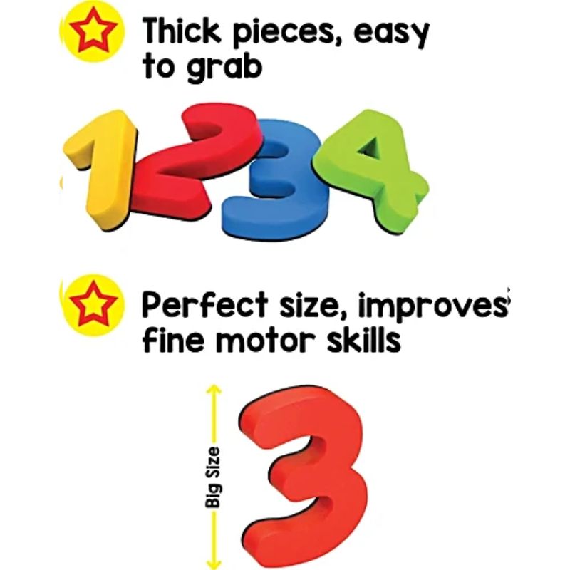 123 Magnets 30 Numbers Magnets (Pack Of 12)