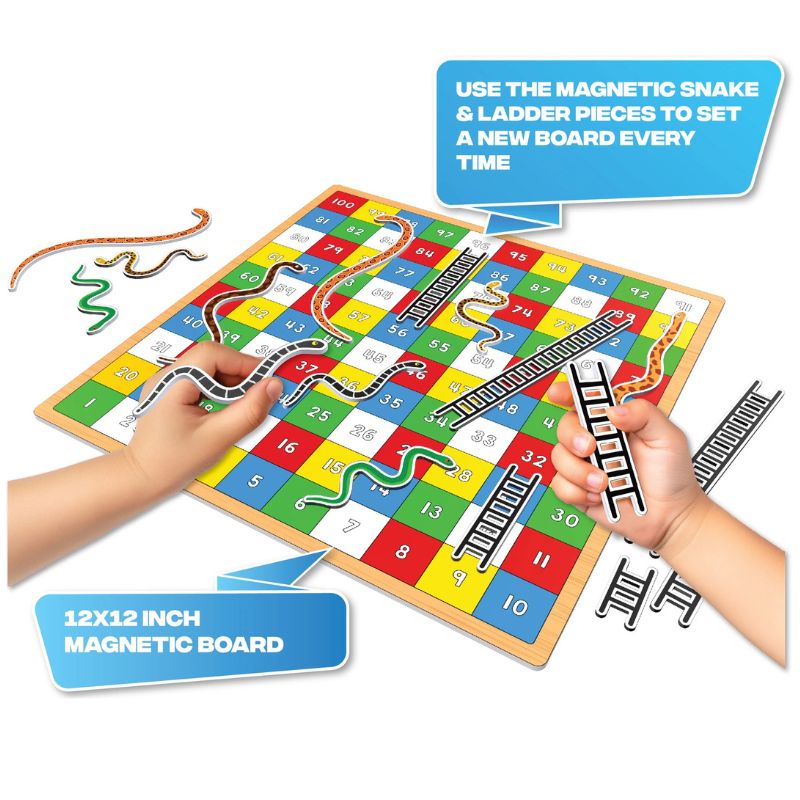 Magnetic Snakes & Ladders Infinity Big