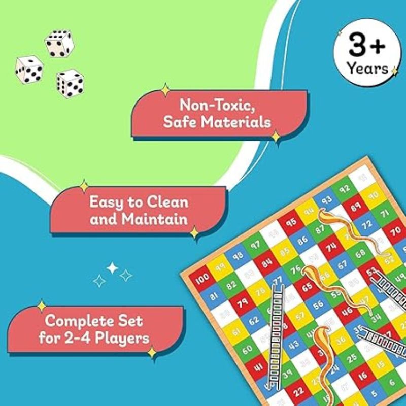 Magnetic Snakes & Ladders Infinity Small