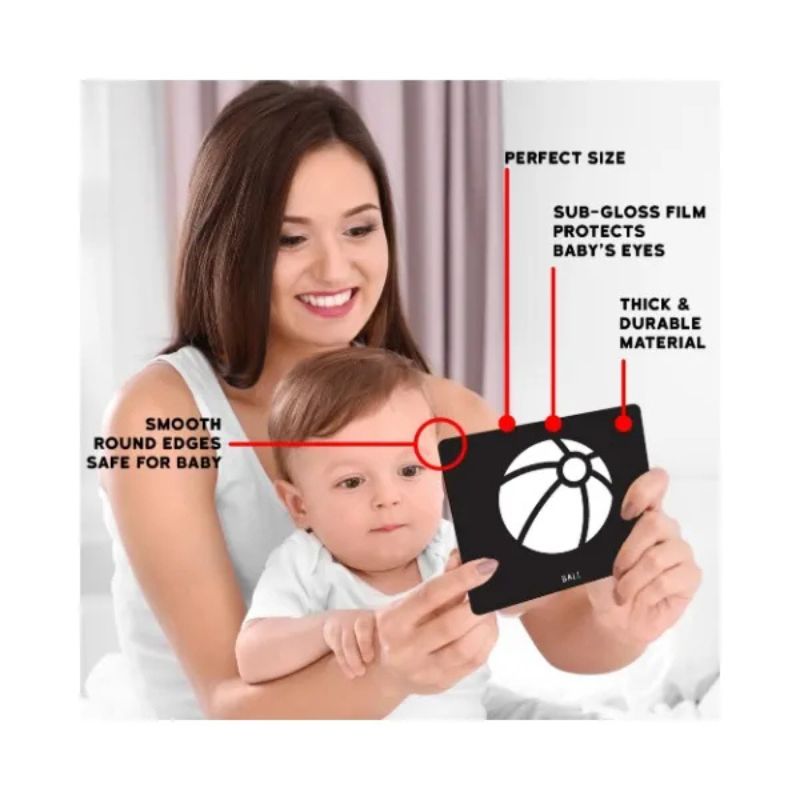 High Contrast Baby Flash Cards  (60 Pictures)