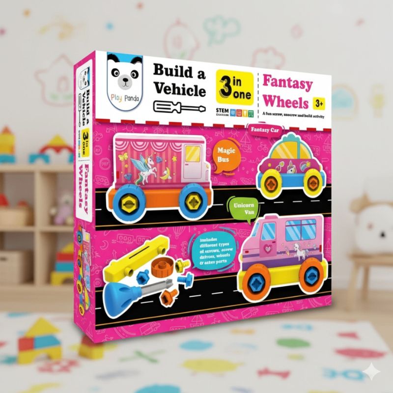 Build A Vehicle 3 in 1 - Fantasy Wheels