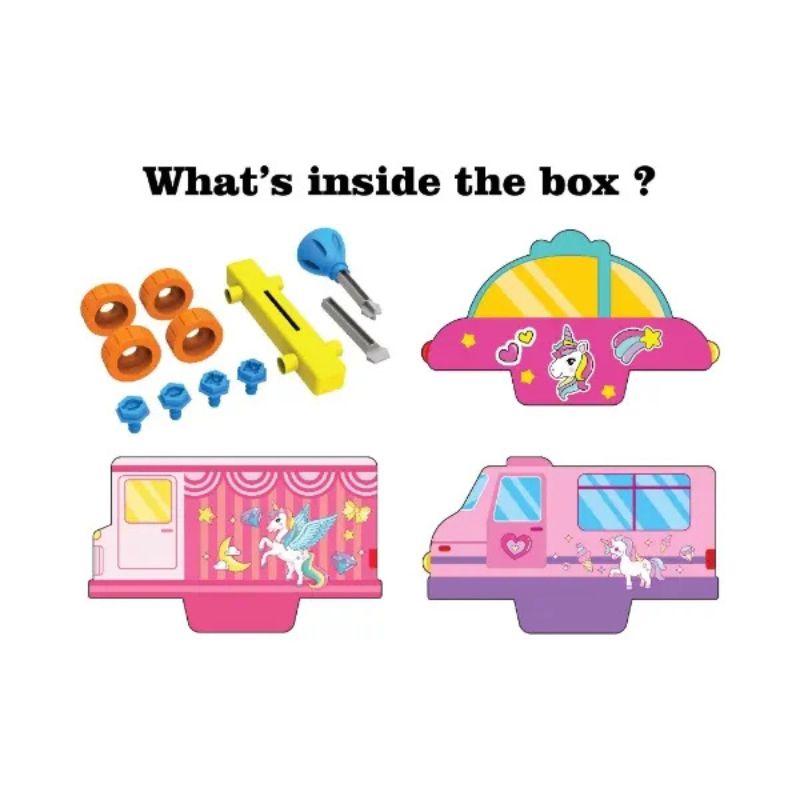 Build A Vehicle 3 in 1 - Fantasy Wheels