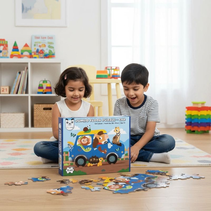 Jumbo Floor Puzzle Car