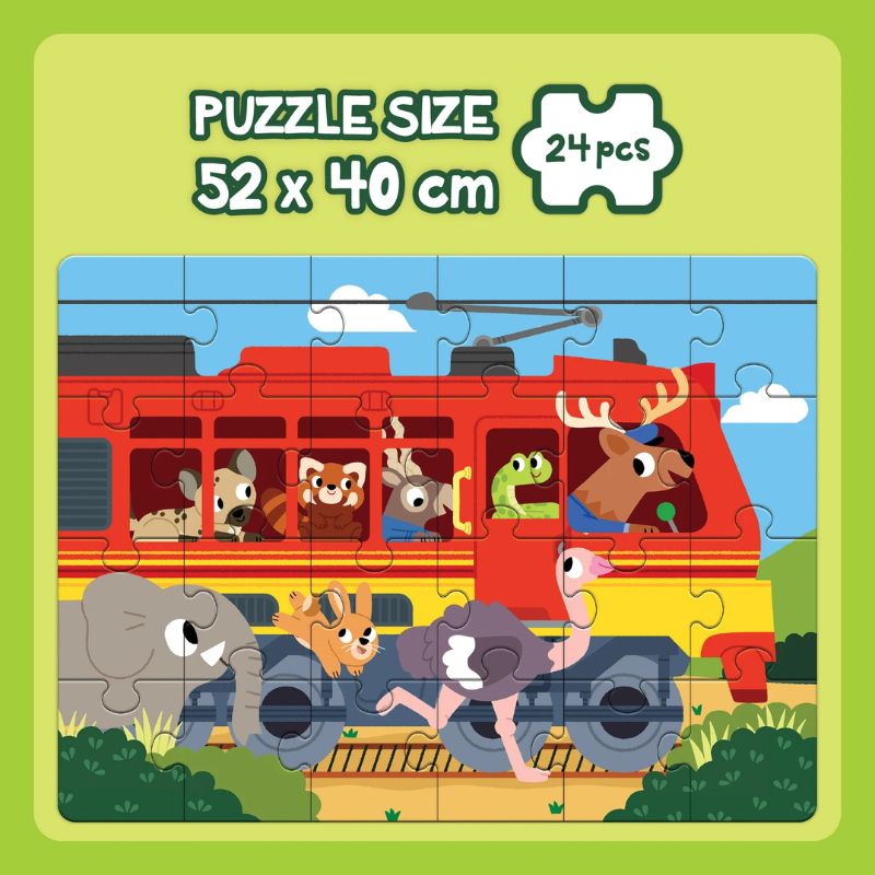 Jumbo Floor Puzzle Train Engine