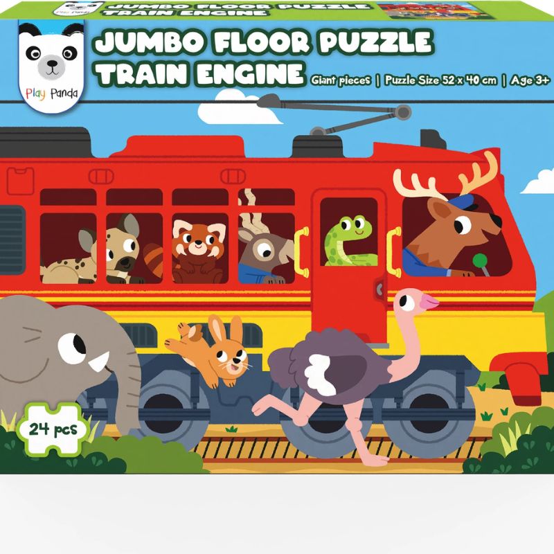 Jumbo Floor Puzzle Train Engine
