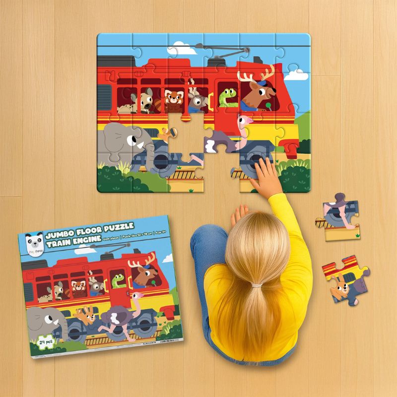 Jumbo Floor Puzzle Train Engine