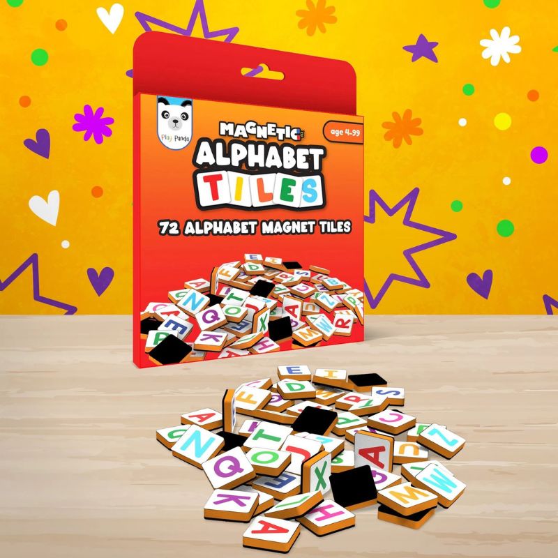 Magnetic Alphabet Tiles (Pack Of 12)