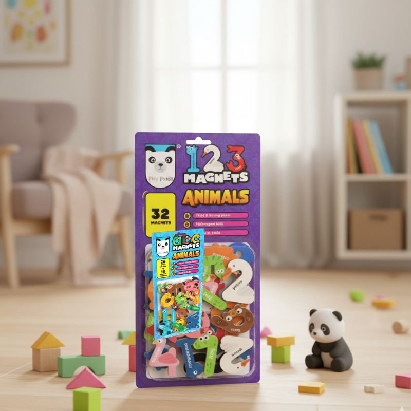 123 Magnets Animals