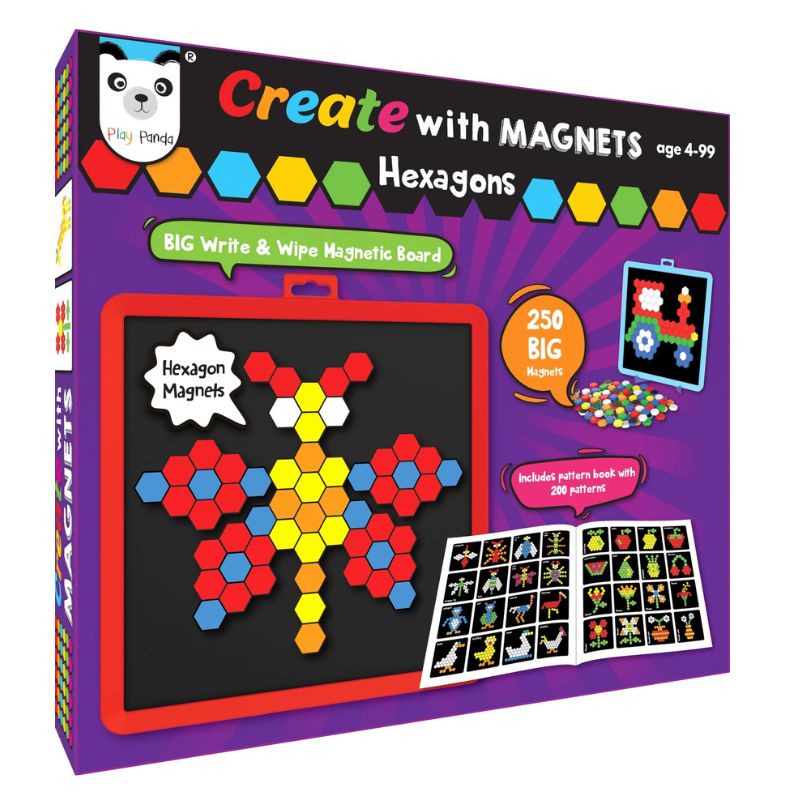 Create with Magnets Hexagons