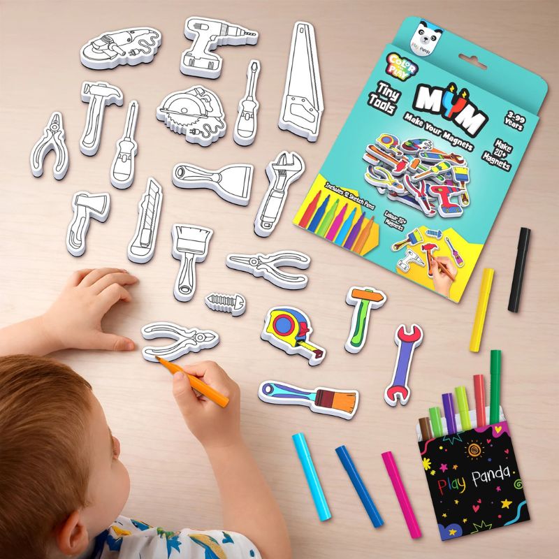 MYM Colour & Play Tiny Tools (Pack Of 6)