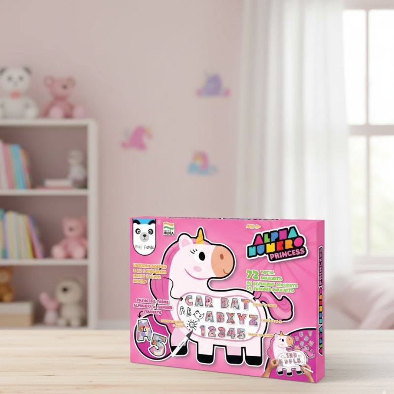 Alpha Numero Magnetic Board Princess