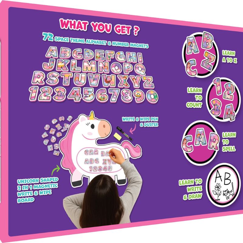 Alpha Numero Magnetic Board Princess