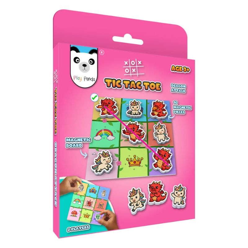 Tic Tac Toe Dragon Attack (Pack Of 12)