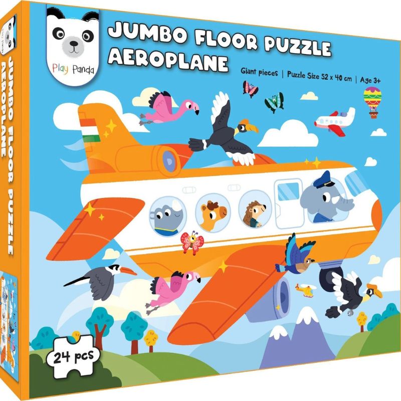 Jumbo Floor Puzzle Aeroplane