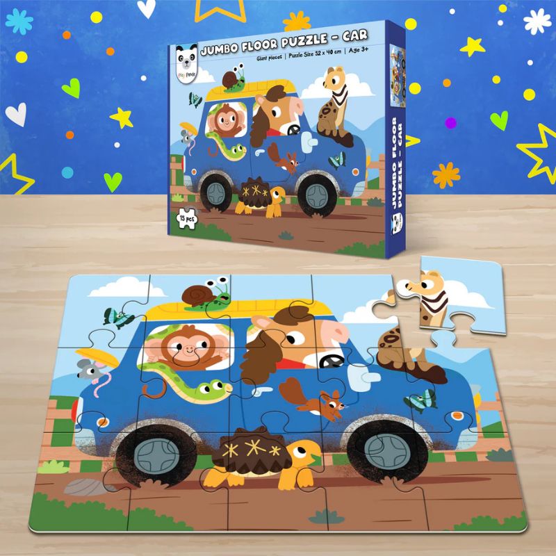 Jumbo Floor Puzzle Car