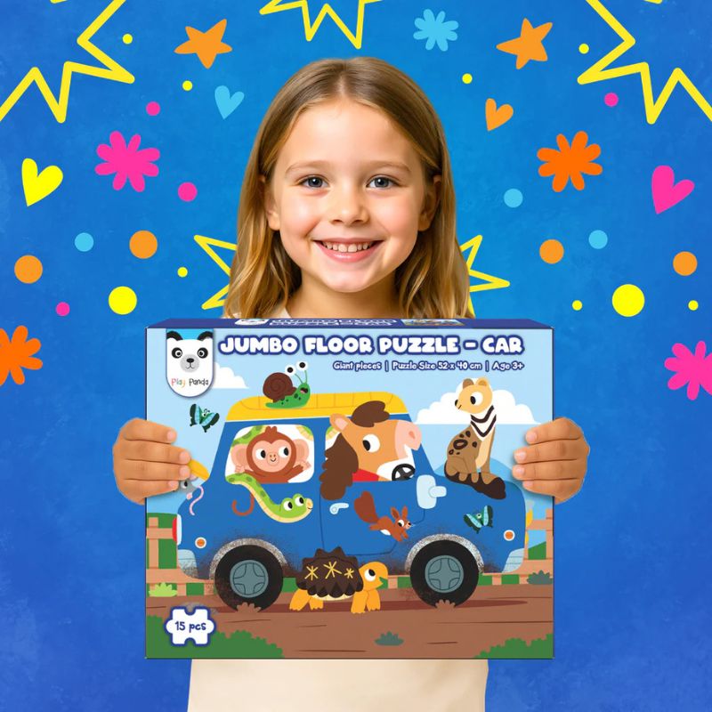 Jumbo Floor Puzzle Car