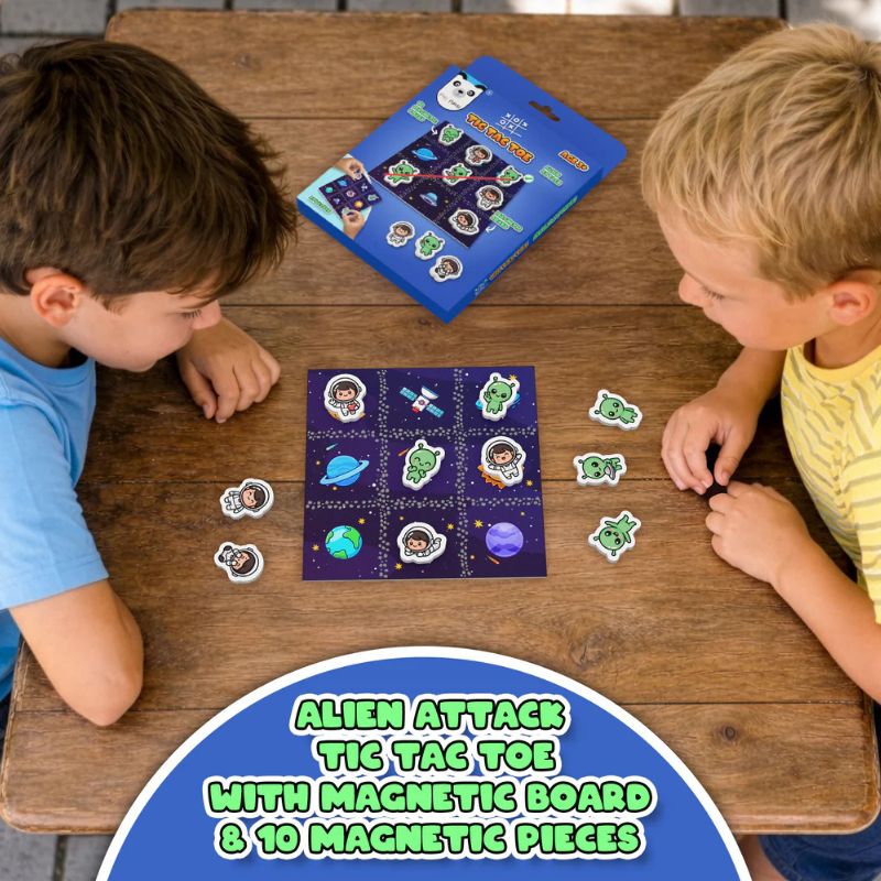 Tic Tac Toe Alien Attack(Pack Of 12)