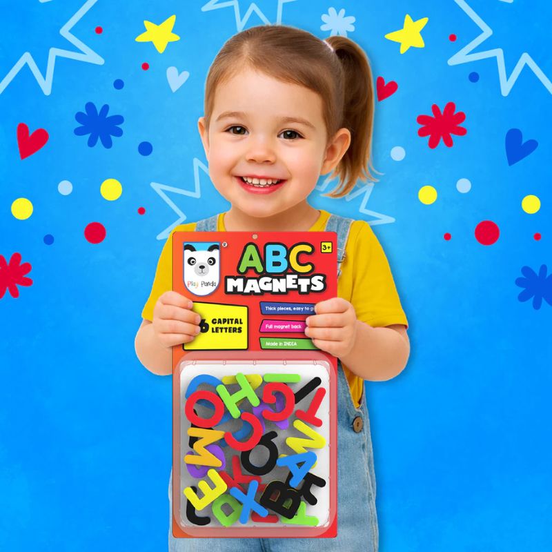 ABC Magnets 26 Capital Letters (blister) (Pack Of 12)