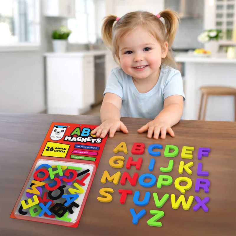 ABC Magnets 26 Capital Letters (blister) (Pack Of 12)