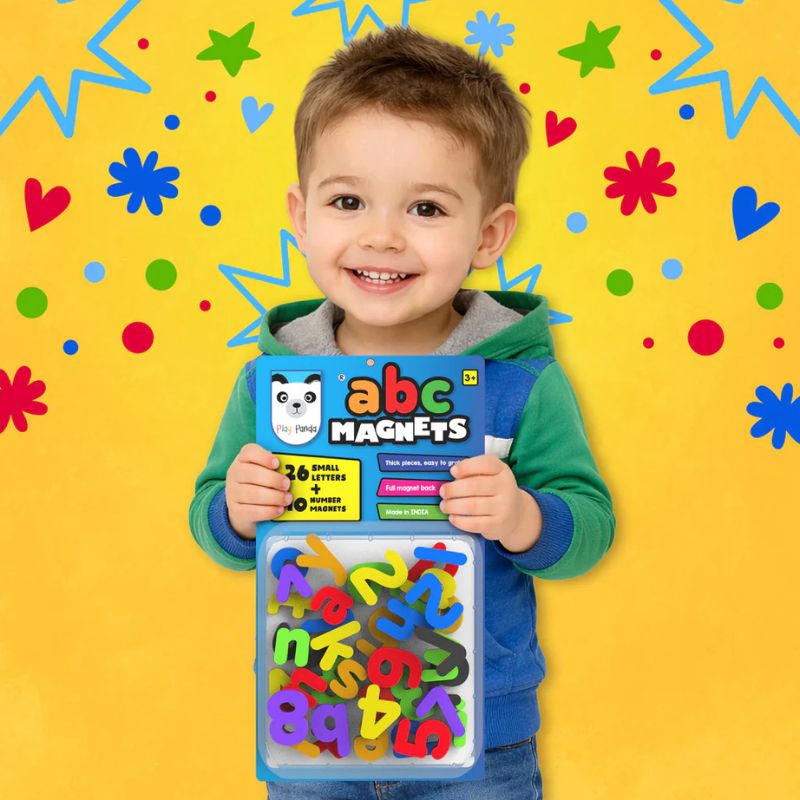 abc Magnets Small Letters + Numbers (Pack Of 12)