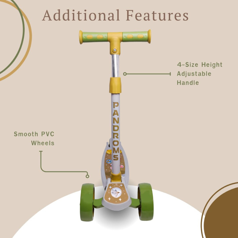 KICK SCOOTER (NON LED) - OFFWHITE/BEIGE/OLIVE