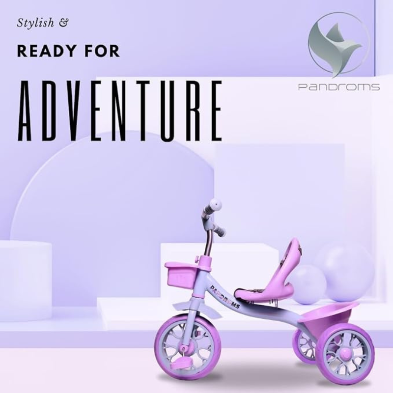 TRICYCLE NON PARENTAL – LAVENDER/BLUE