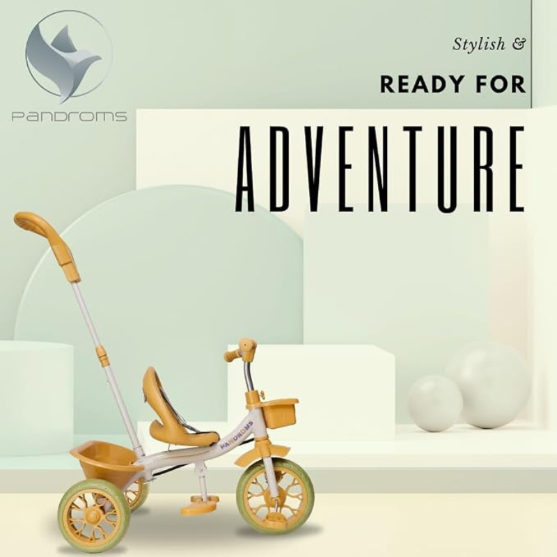 TRICYCLE PARENTAL –OFFWHITE/BEIGE/OLIVE