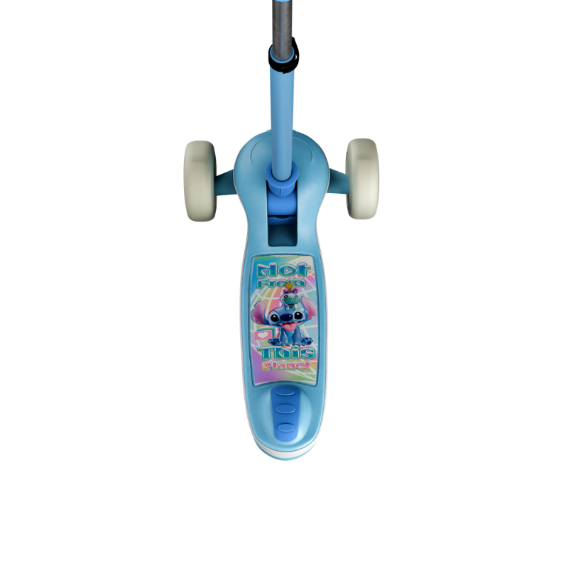 3-WHEEL KICK SCOOTER WITH MUSIC & LED STRIP -BLUE