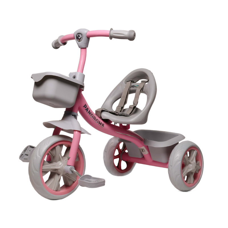 TRICYCLE NON PARENTAL – PINK/GREY