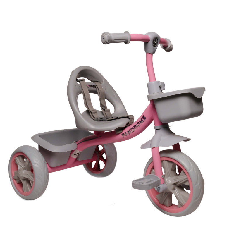 TRICYCLE NON PARENTAL – PINK/GREY