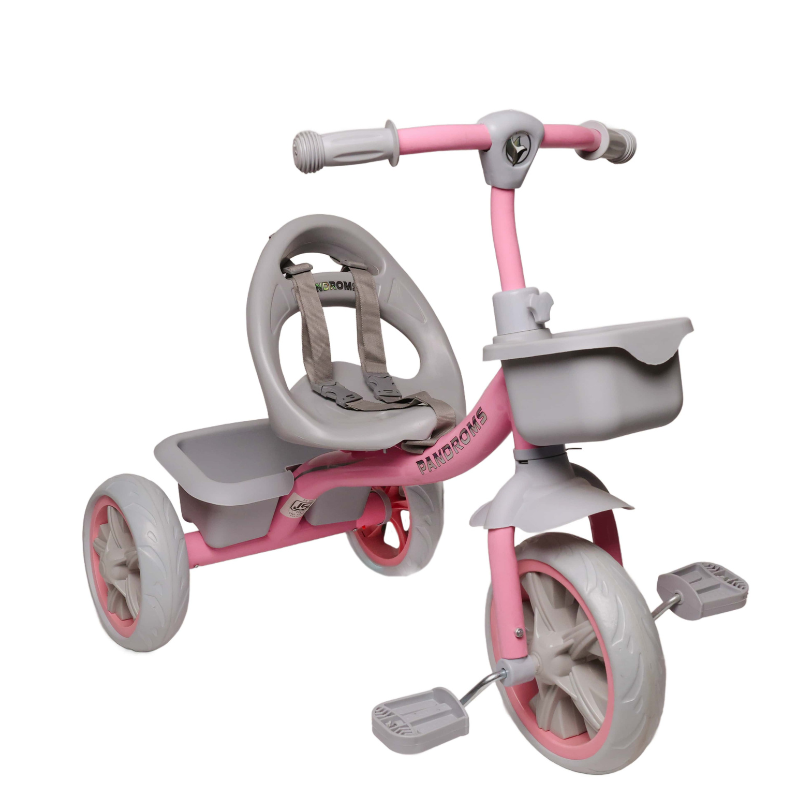 TRICYCLE NON PARENTAL – PINK/GREY