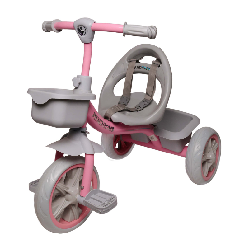 TRICYCLE NON PARENTAL – PINK/GREY