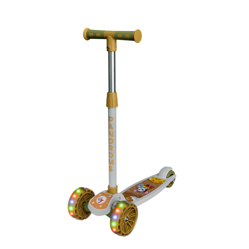 KICK SCOOTER ( LED) - OFFWHITE/BEIGE/OLIVE