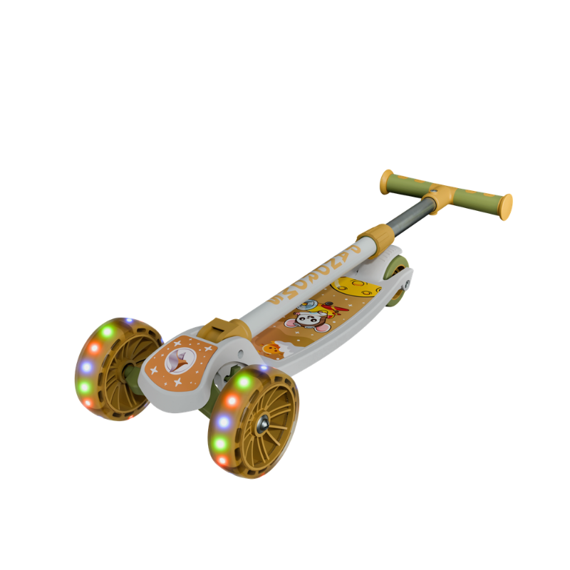 KICK SCOOTER ( LED) - OFFWHITE/BEIGE/OLIVE