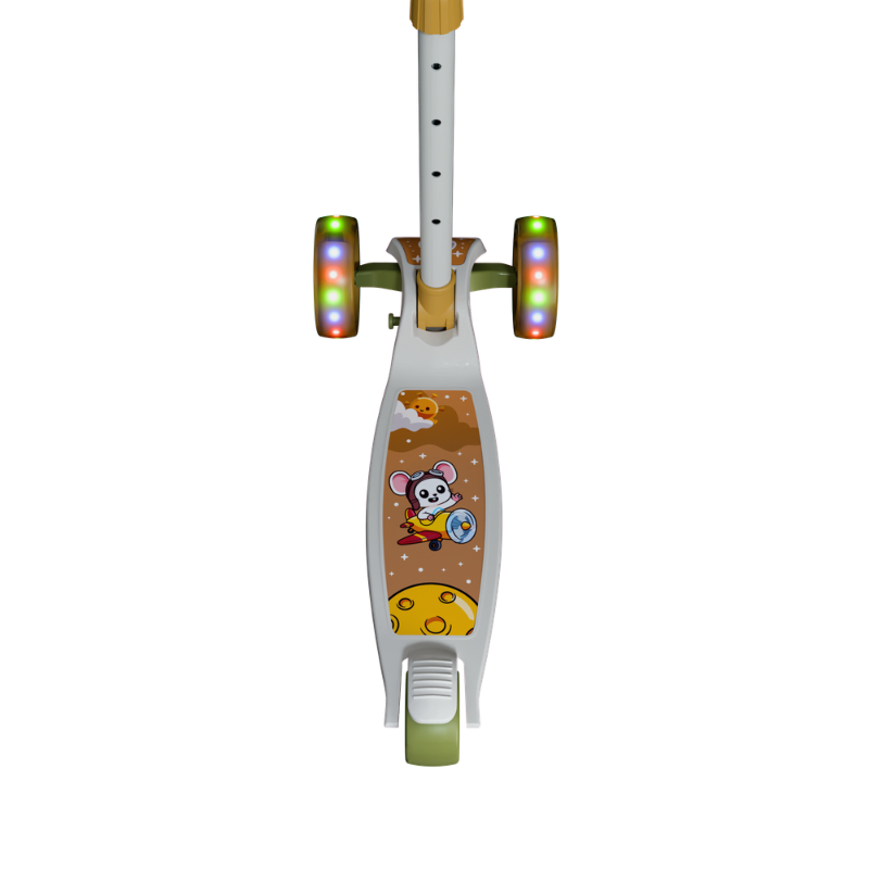 KICK SCOOTER ( LED) - OFFWHITE/BEIGE/OLIVE